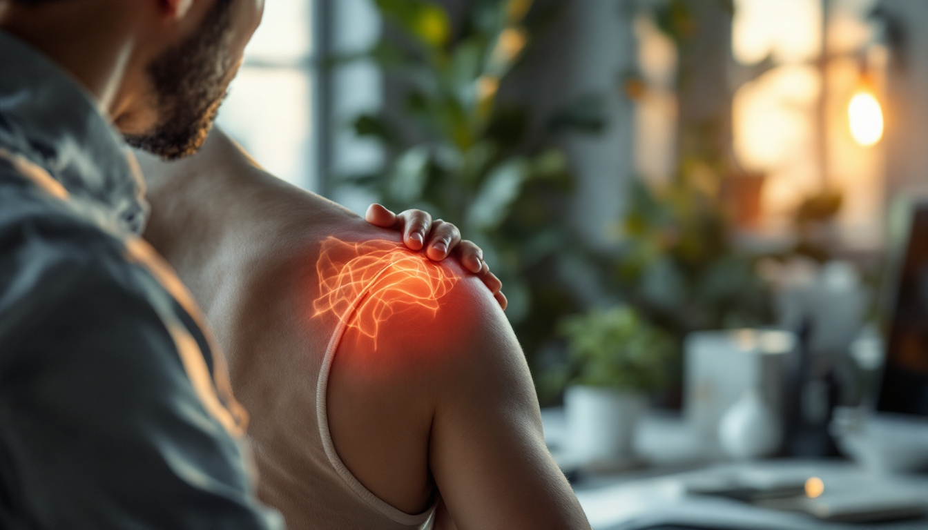 dolor hombro hombre inflamacion articular tratamiento